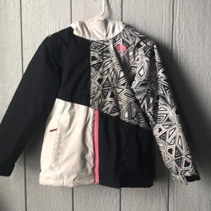 The North Face girls winter ski coat